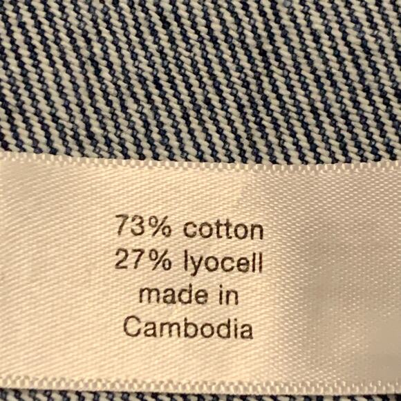 Lane Bryant NWT Womens Blue Denim Belted Trucker Jean Jacket Long Plus Size 18 - Picture 6 of 16